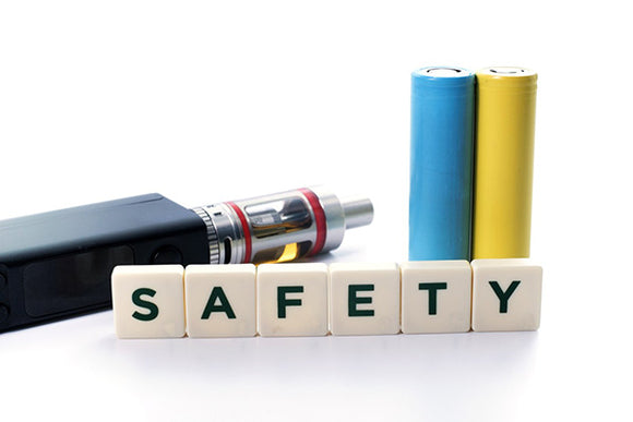 e-cigarette Vape Battery Safety 18650 safe charging 