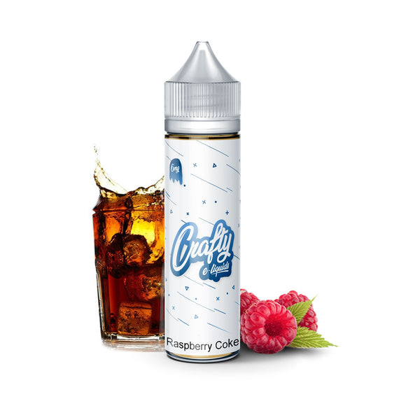 Raspberry coke flavour freebase vape juice