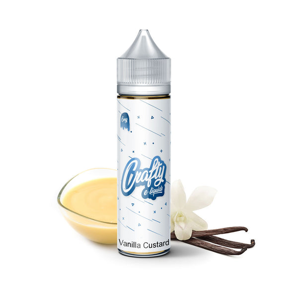 Vanilla Custard flavour freebase vape juice